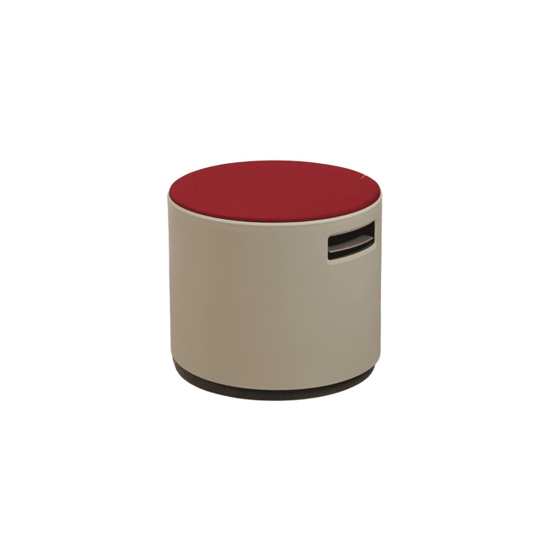 Red Turnstone Buoy Chair with active seating design for ergonomic comfort